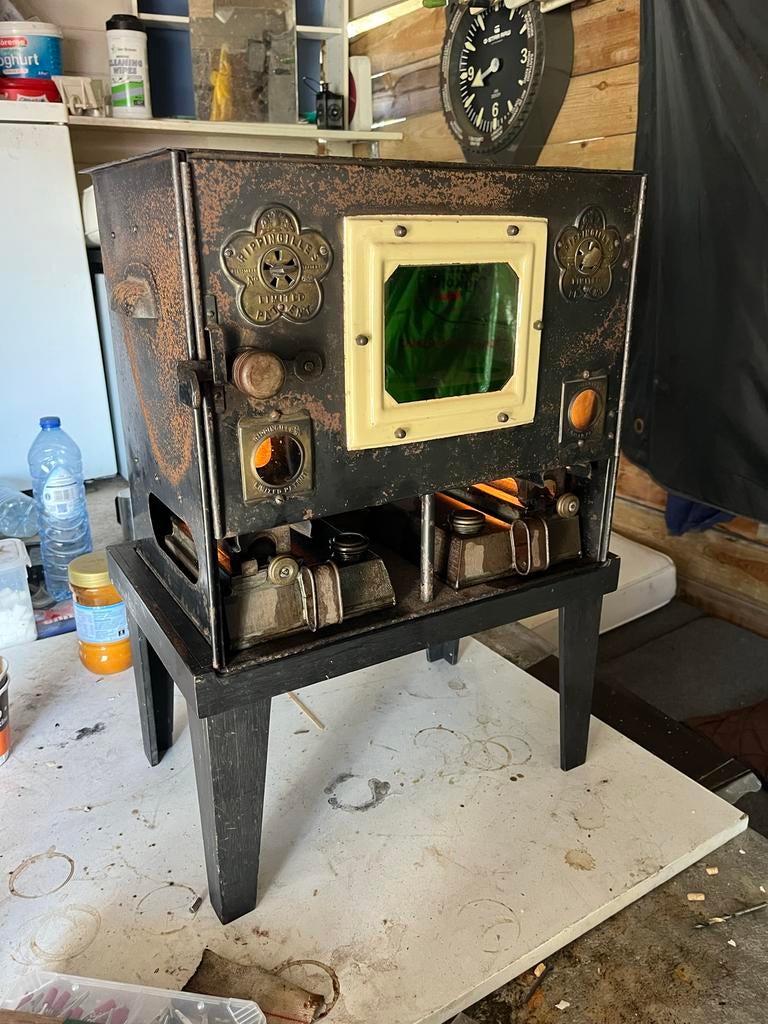 Originele Rippingilles petroleum kook/oven (jaren 1900), Ophalen