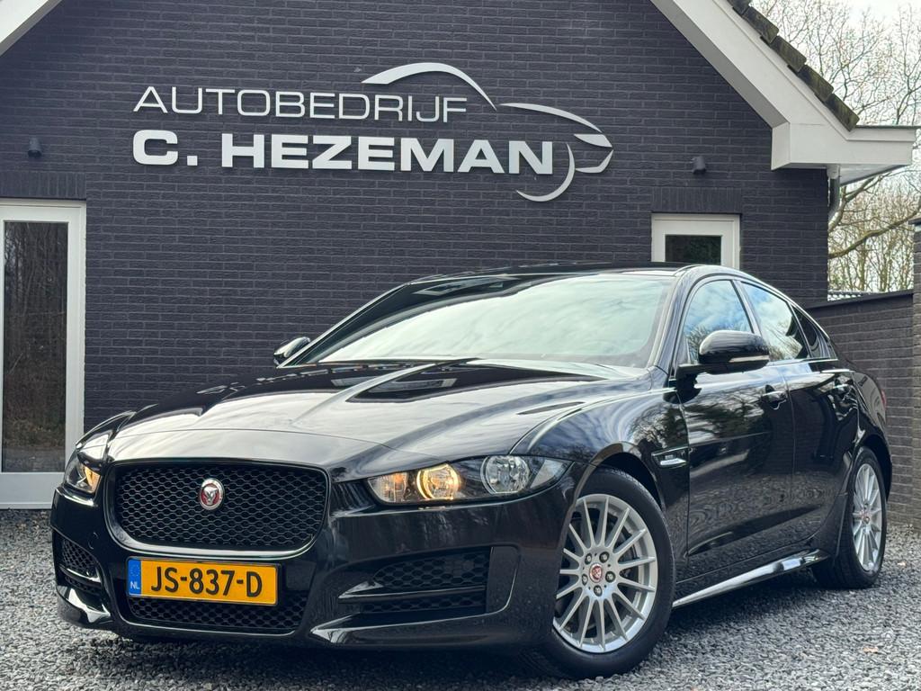 Jaguar XE 2.0 D R SPORT UNIEK 14DKM! NAP MERIDIAN LEDER 2 TO, Auto's, Jaguar, Automaat, Achterwielaandrijving, 4 cilinders, 1465 kg