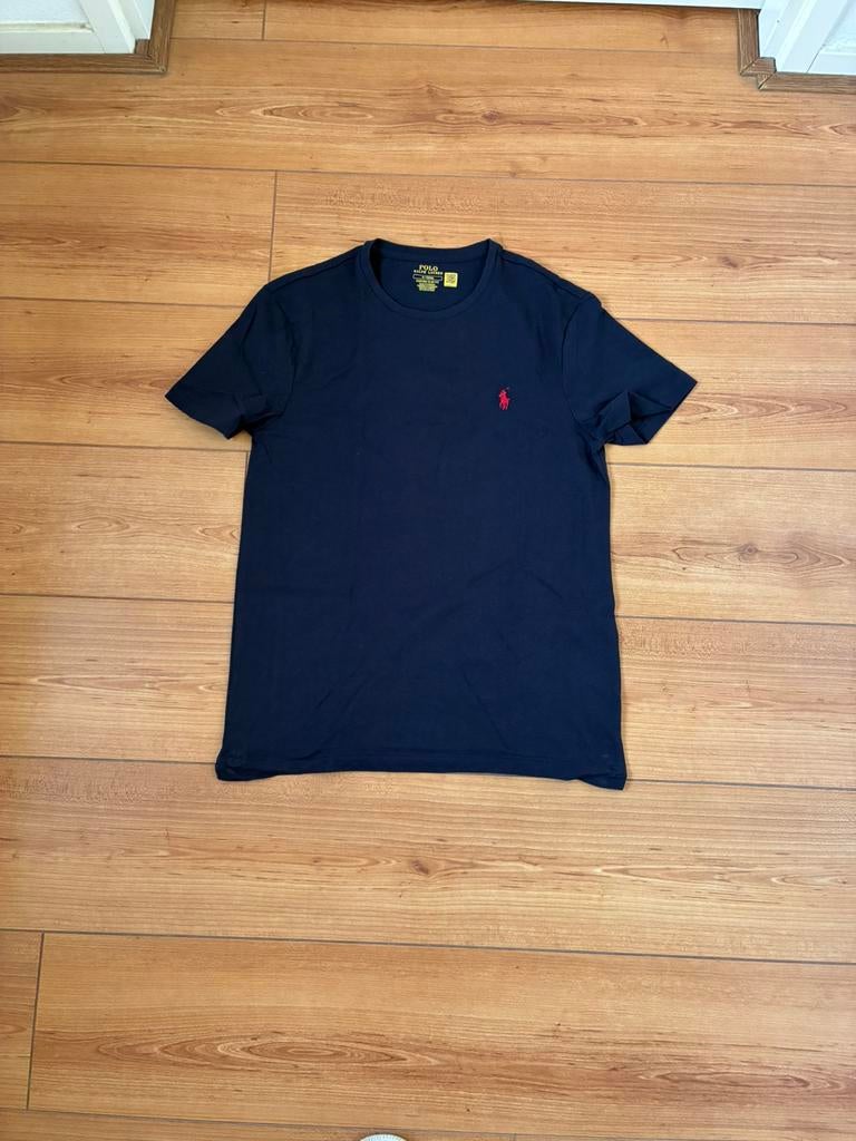 Ralph lauren - t-shirt - blauw - maat m, Ophalen of Verzenden, Zo goed als nieuw, Maat 48/50 (M), Blauw