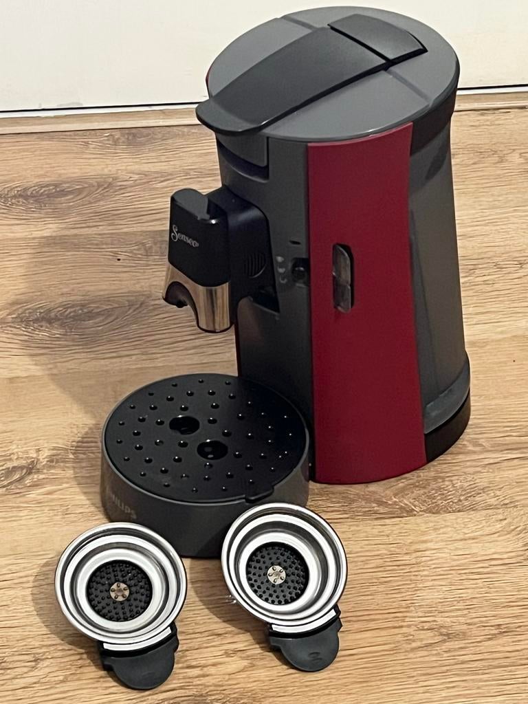 Philips Senseo Select Deep Red CSA230/90 Koffiepadapparaat, Ophalen of Verzenden, Zo goed als nieuw