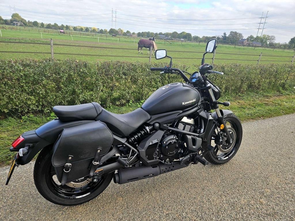 KAWASAKI VULCAN S 650 ABS 2021 MAT-ZWART 6625KM NIEUWSTAAT - foto 2