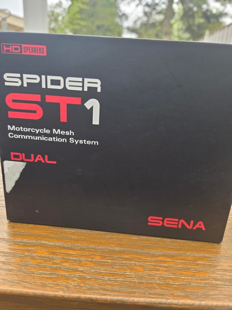 Motor communicatieset Sena Spider ST1, Motoren, Ophalen of Verzenden, Gebruikt