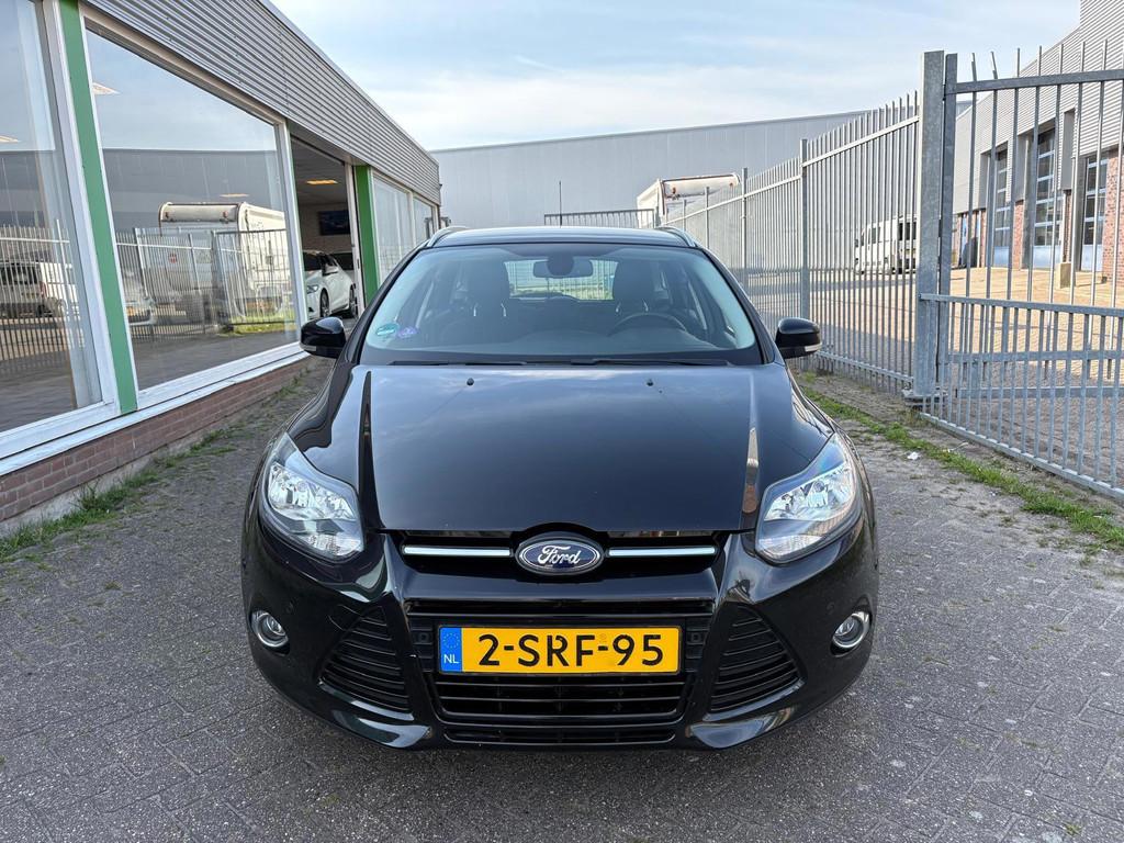 Ford Focus Wagon 1.0 EcoBoost Edition Plus|KEYLESS|CRUISE|PD, Euro 5, 125 pk, Gebruikt, Zwart