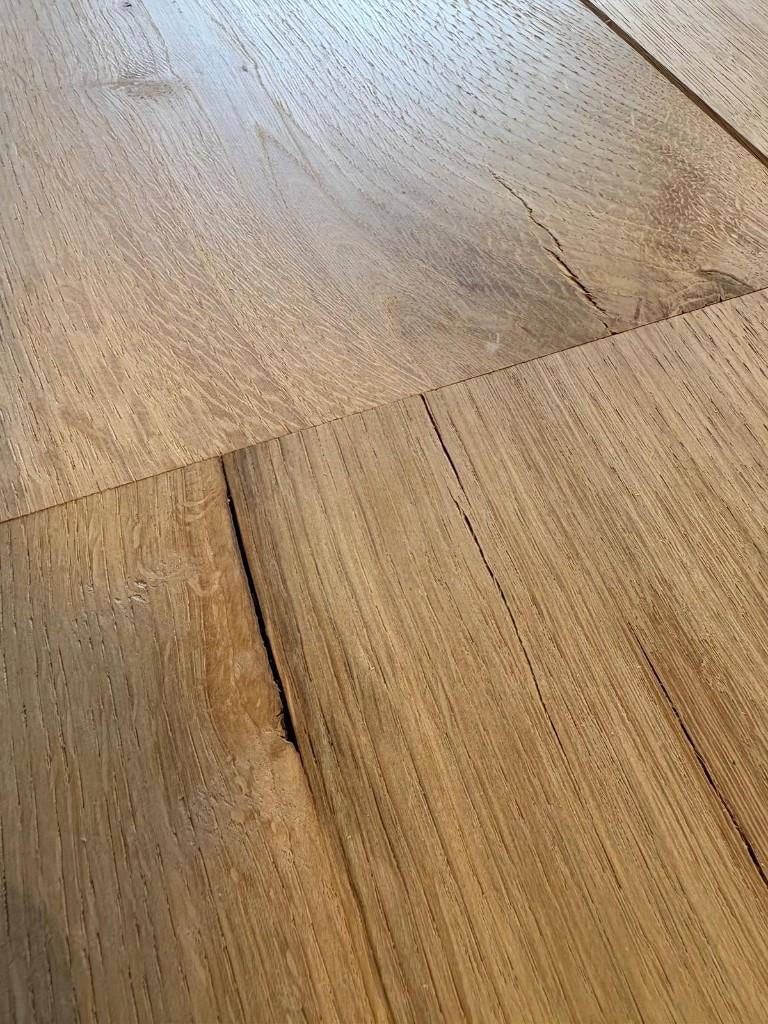 Massief eiken dakbeschot, Ophalen, Minder dan 25 mm, Eiken, Nieuw