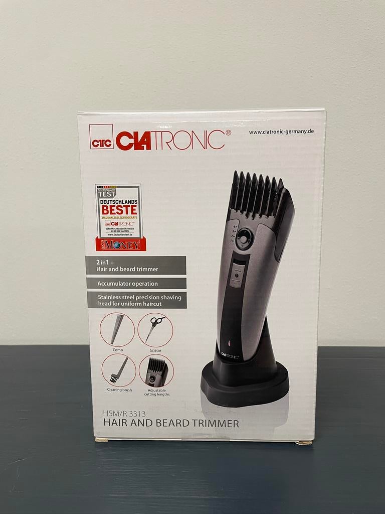 Nieuwe haar- en baardtrimmer Clatronic, Ophalen of Verzenden, Nieuw, Tondeuse