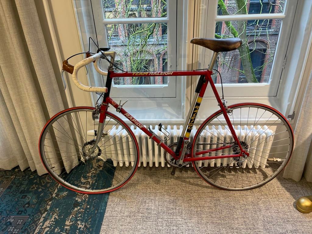 Vintage Raleigh racefiets, 28 inch, Gebruikt, Heren, 53 tot 57 cm