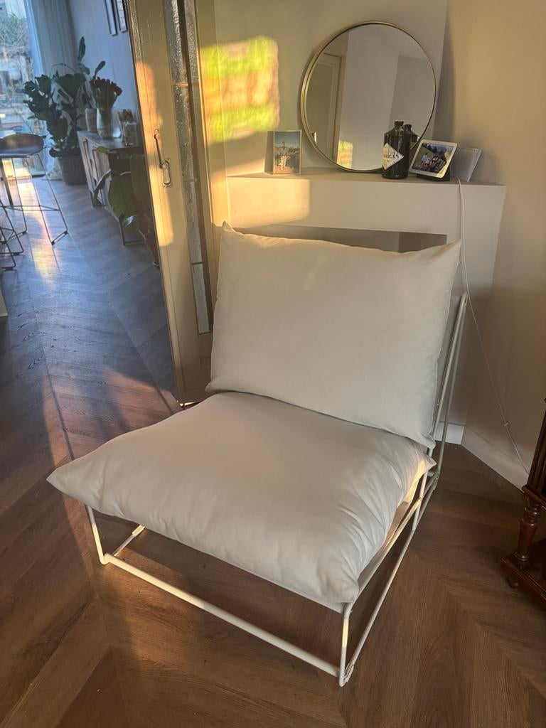 IKEA Havsten stoel PERFECTE STAAT, Ophalen, Wit, Zo goed als nieuw, Metaal
