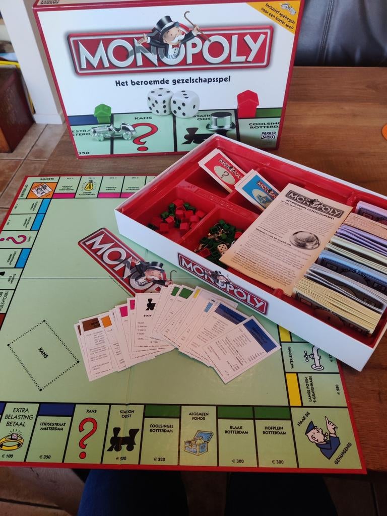Monopoly, nieuwstaat!, Vijf spelers of meer, Ophalen of Verzenden, Zo goed als nieuw, Parker