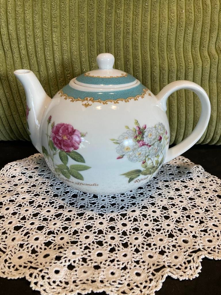 Theepot New Bone China (100326b), Overige typen, Ophalen of Verzenden, Zo goed als nieuw, Overige stijlen