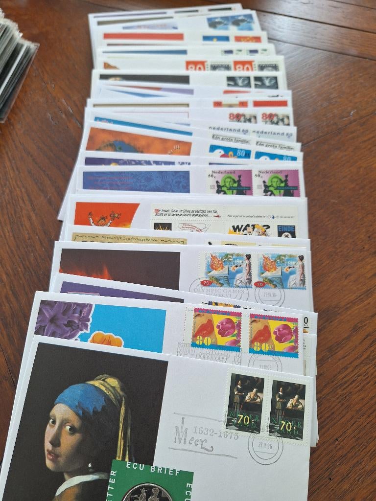 Ecu brieven, Ophalen of Verzenden, Overige materialen, Nederland