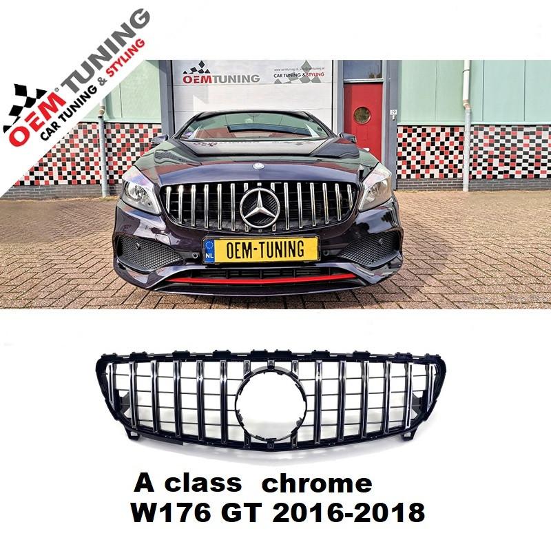 GRILLE GTR Look voor  Mercedes-Benz A CLASSE W176 | 15-18 |