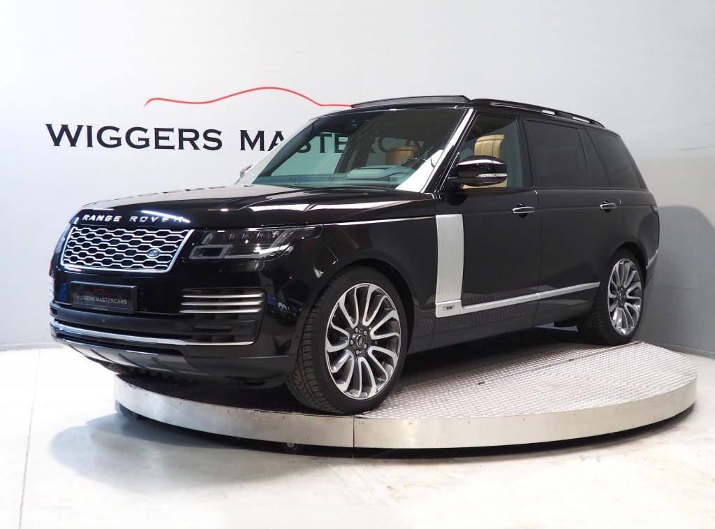 Land rover RANGE ROVER 3.0 SDV6 Autobio, LWB , Panodak,Trekh, Gebruikt, 2993 cc, Met garantie (alle), Zwart