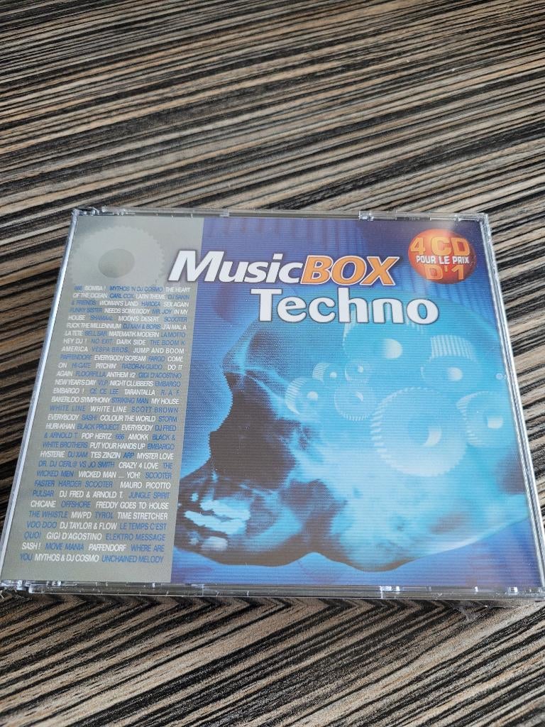 MusicBOX Techno, Ophalen of Verzenden, Nieuw in verpakking, Techno of Trance