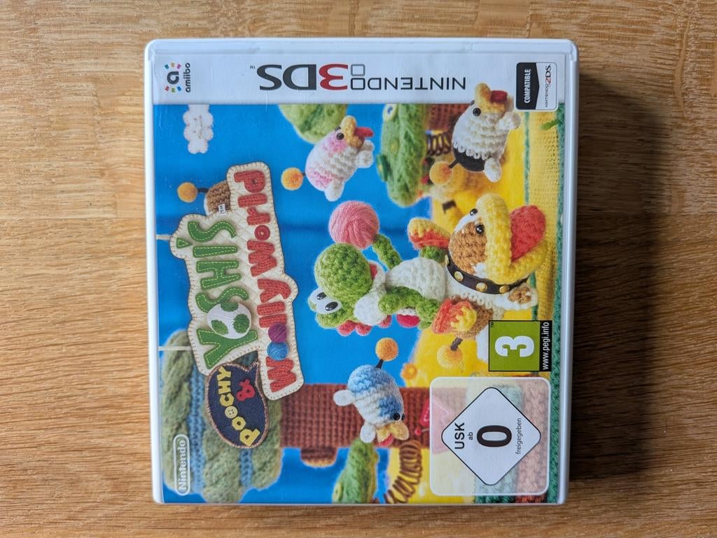 Yoshi's Woolly World 3DS, 1 speler, Ophalen of Verzenden, Zo goed als nieuw, Vanaf 3 jaar