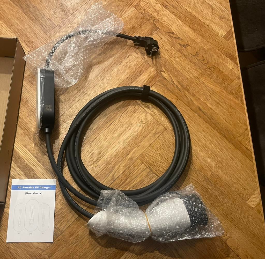 Mobiele thuis lader, ev laden via stopcontact, Auto diversen, Laadpalen, Ophalen of Verzenden, Nieuw, Laadkabel