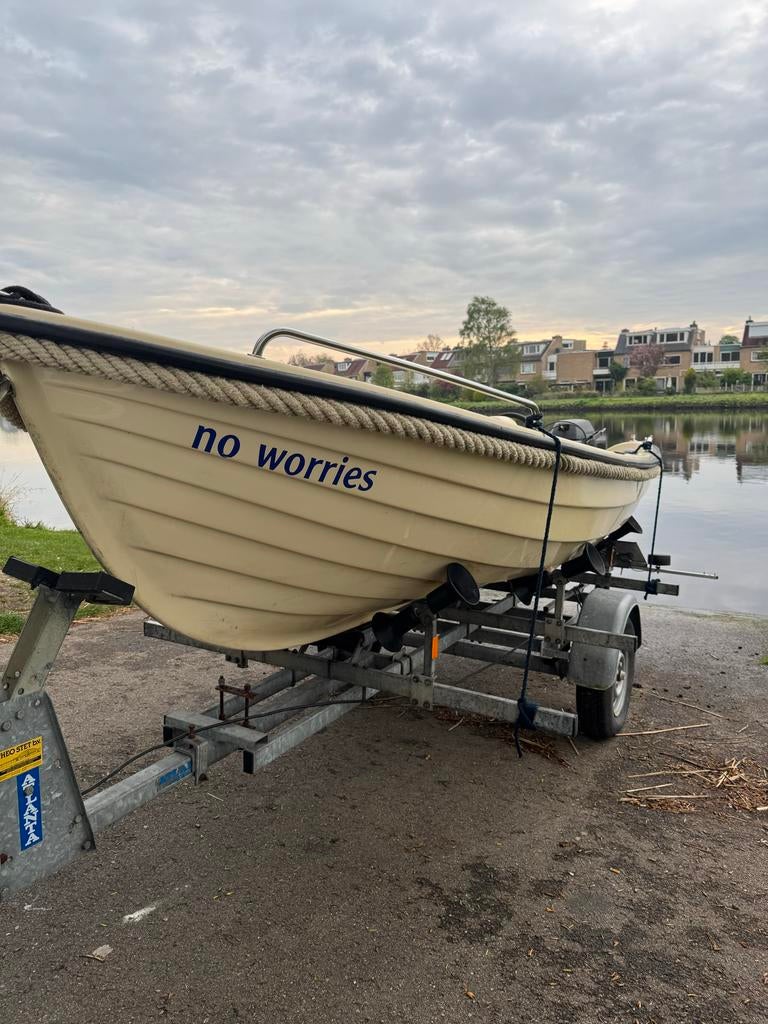 Corsiva 430 sloep met consule, Watersport en Boten, Ophalen, Gebruikt, Tot 10 pk, 3 tot 6 meter