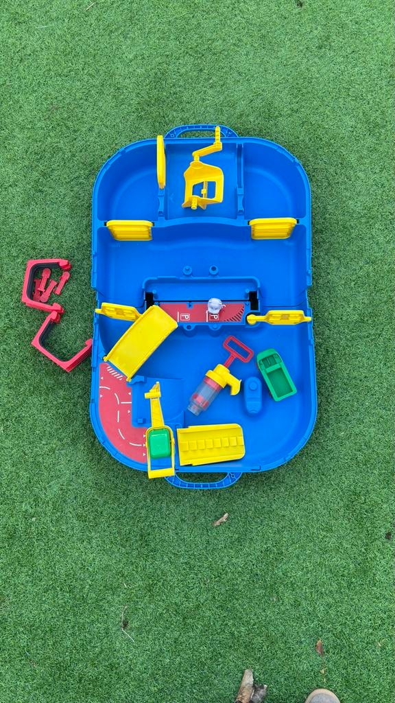 Aquaplay draagbare aqualock waterbaan met bootje en kraan, Ophalen, Gebruikt, Jongen of Meisje