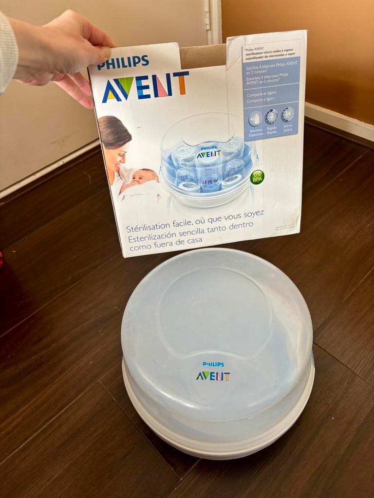 Philips avent stoomsteralisator, Ophalen, Zo goed als nieuw, Sterilisator