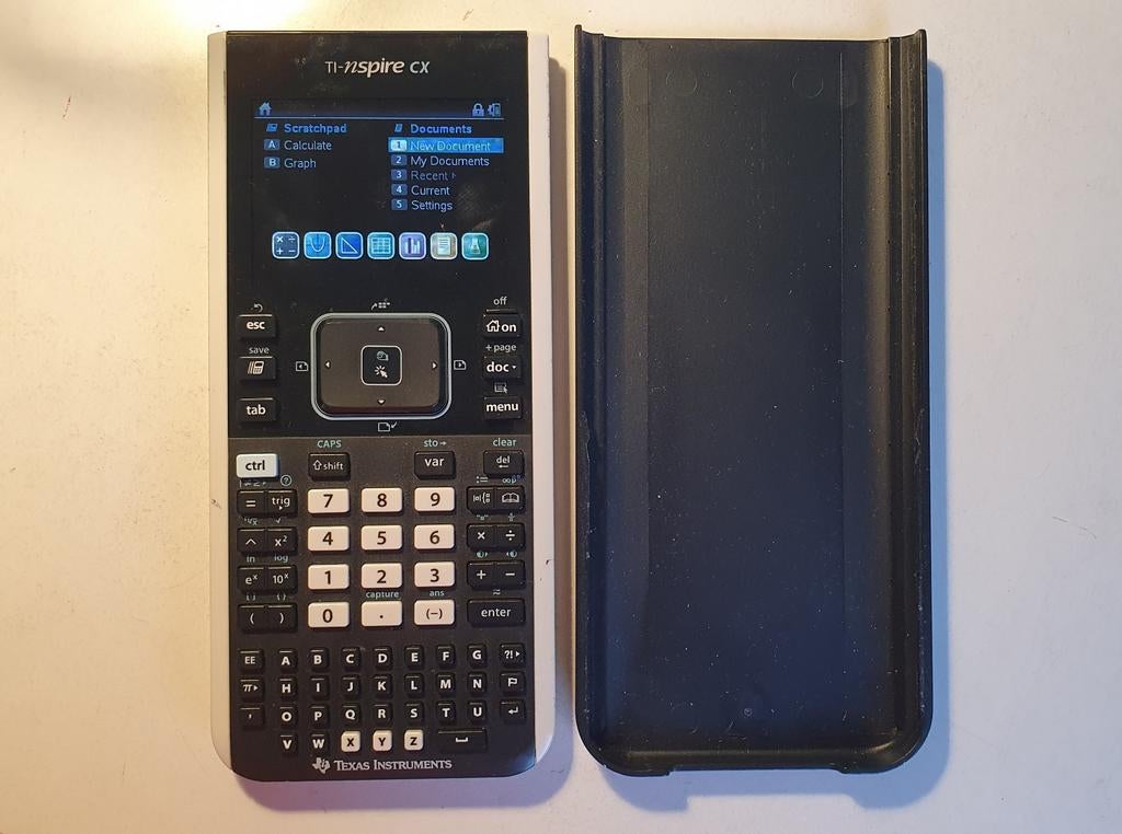 TI-Nspire CX Grafische rekenmachone, Diversen, Rekenmachines, Ophalen, Grafische rekenmachine, Zo goed als nieuw