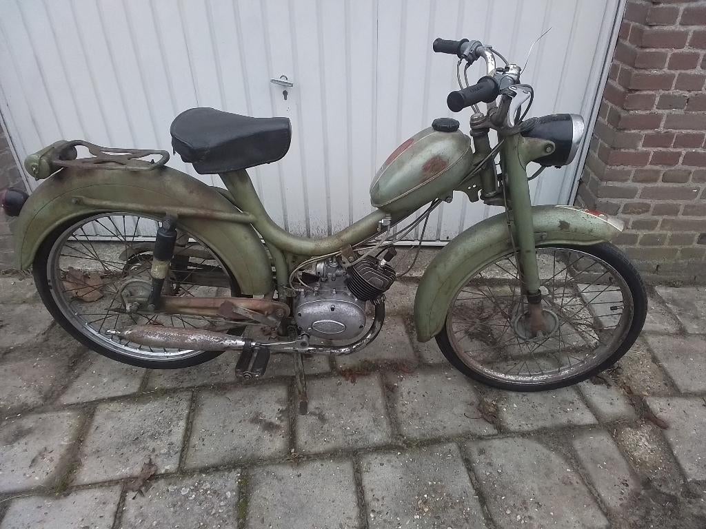 Lygie oltimer brommer, Fietsen en Brommers, Brommeronderdelen | Algemeen, Overige typen, Ophalen