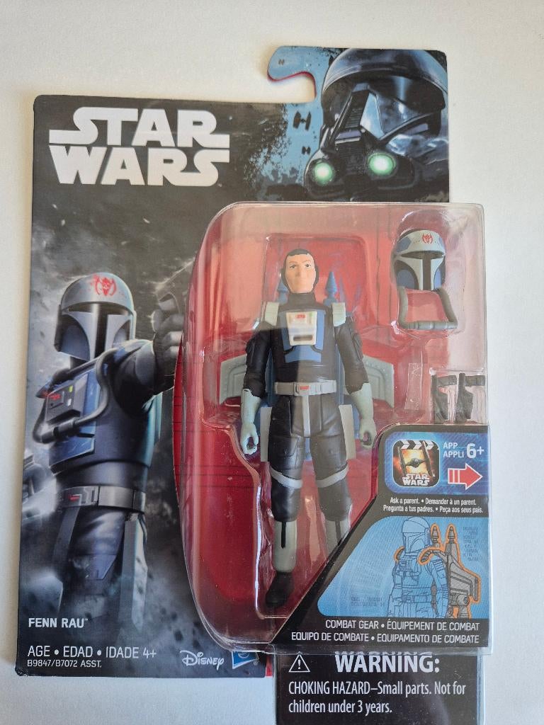 Star Wars Rogue One Fenn Rau - Mandalorian Skull Leader, Ophalen of Verzenden, Nieuw, Actiefiguurtje