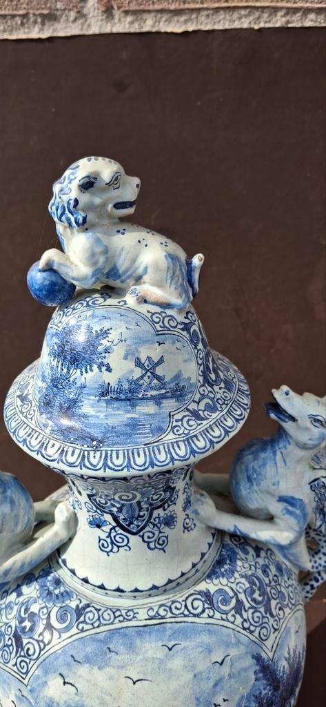 Delfts blauwe vazen, Ophalen of Verzenden