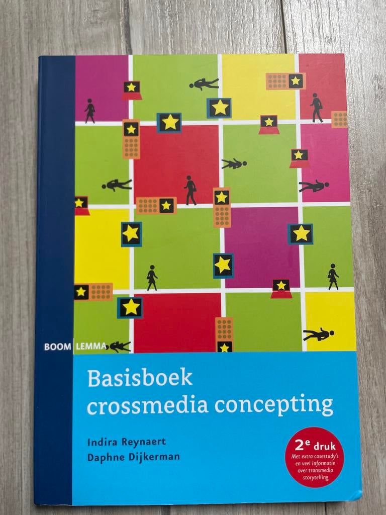 Basisboek crossmedia concepting - 2e druk, Ophalen of Verzenden, Gamma, Zo goed als nieuw, HBO