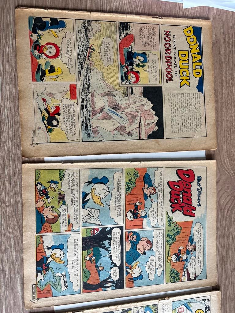Oude Donald Ducks uit 1953, Boeken, Meerdere stripboeken, Ophalen of Verzenden, Gelezen