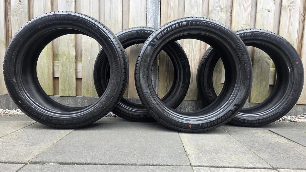 Mooie set Michelin 225 45 19 e-Primacy zomerbanden, 19 inch, Gebruikt, Ophalen of Verzenden, Band(en)
