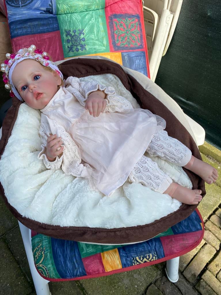 PRACHTIGE NIEUWE REBORN, Ophalen of Verzenden, Nieuw, Pop, Levensecht of Reborn