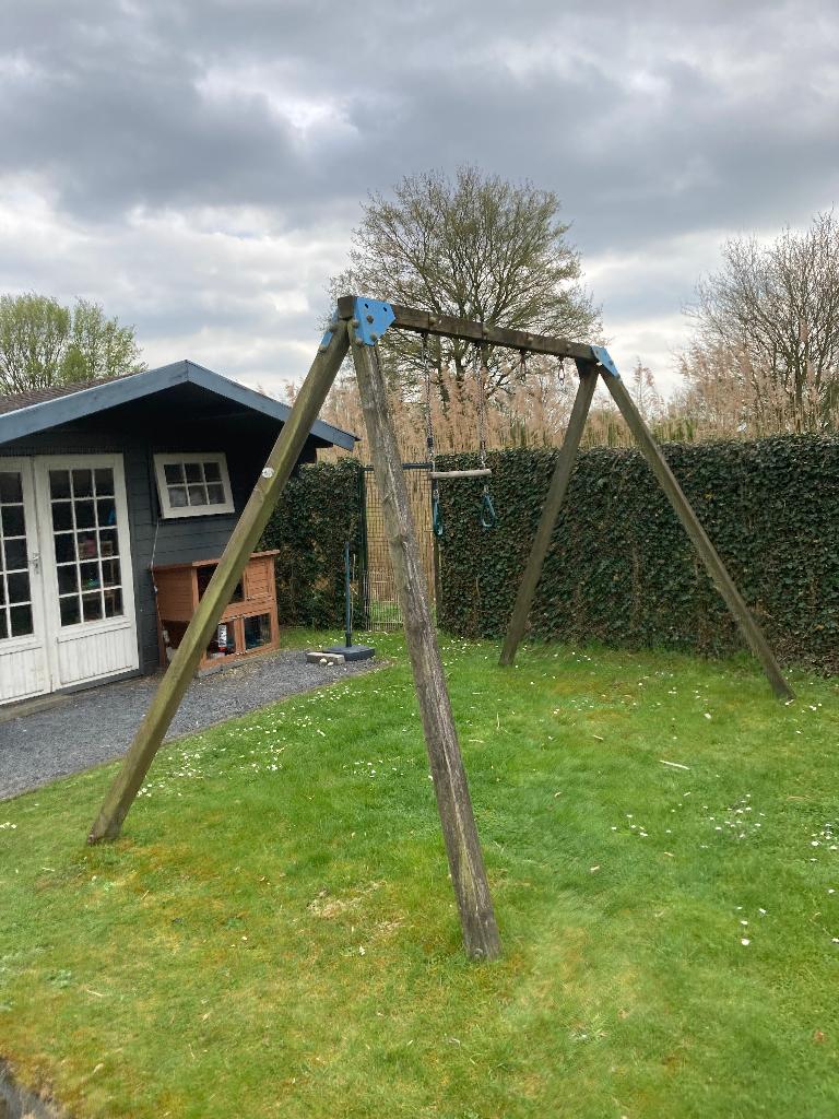 Schommel, Kinderen en Baby's, Speelgoed | Buiten | Speeltoestellen, Ophalen, Gebruikt, Schommel