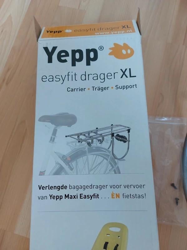 Yepp fietsstoeldrager / bagagedragerverlenger, Ophalen, Gebruikt