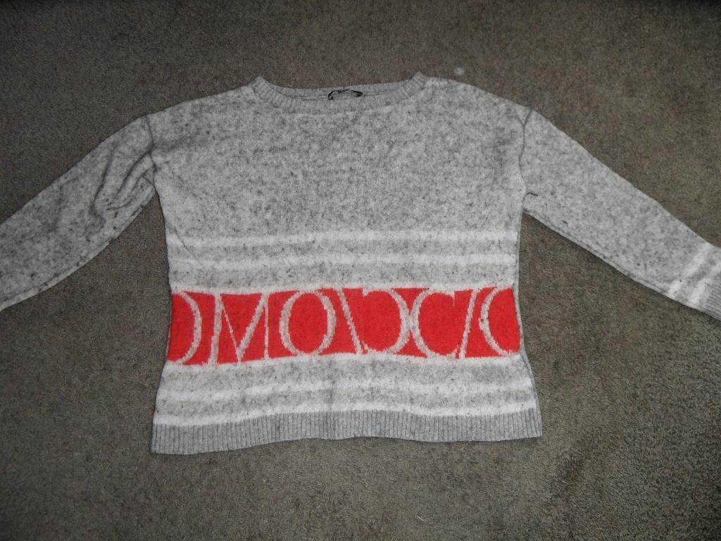 In goede staat: sportieve, grijze trui van Comma, maat 40, Maat 38/40 (M), Zo goed als nieuw, Grijs, Comma