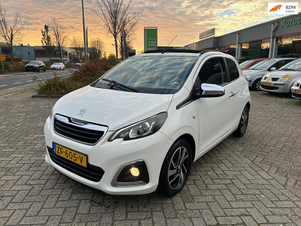 Peugeot 108 1.2 Puretech Allure|TOPSTAAT|KEYLESS|CABRIO|, Auto's, Peugeot, Bedrijf, Te koop, ABS, Airbags, Airconditioning, Bluetooth