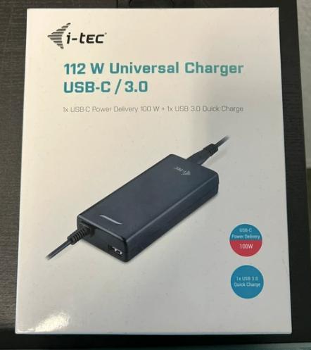 I-tec 112 universal charger usb-c/ 3.0 NIEUW, Ophalen of Verzenden, Nieuw, I-tec