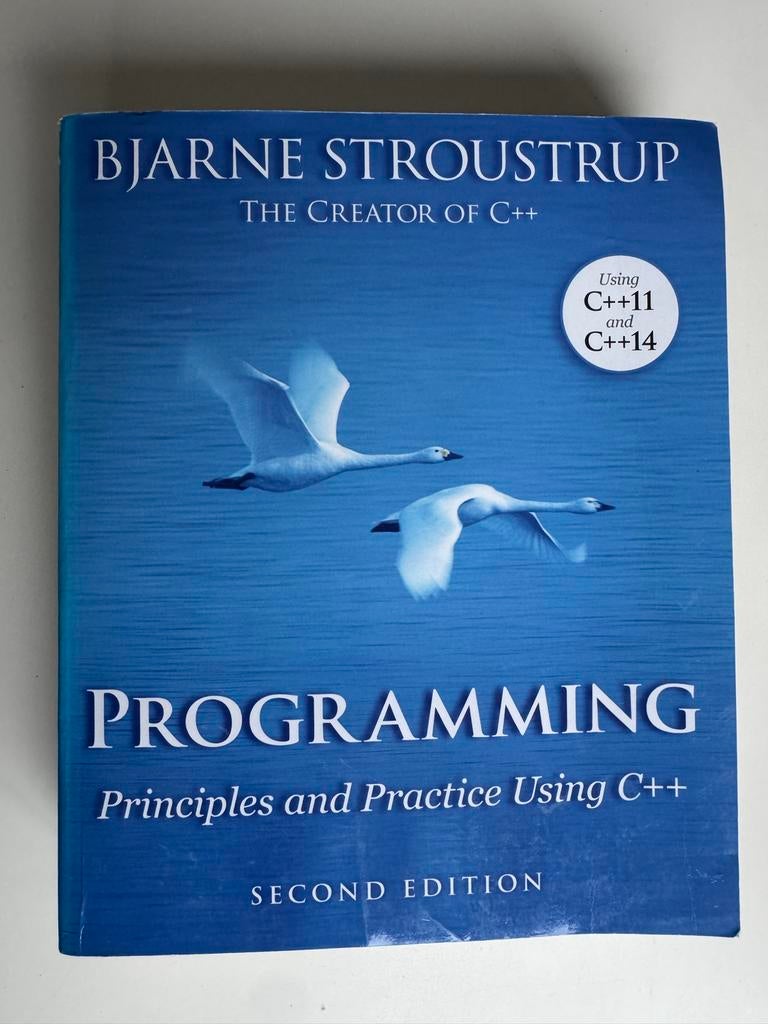 Programming: Principles and Practice Using C++ (2e), Ophalen of Verzenden, Zo goed als nieuw, Programmeertaal of Theorie