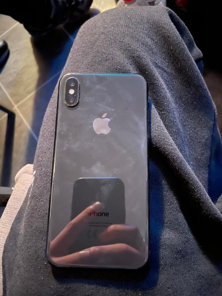 Iphone 10, Ophalen, Zo goed als nieuw, Zwart, 64 GB