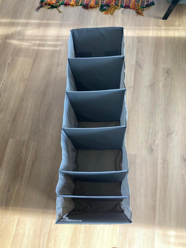 IKEA SKUBB Opbergkast Organizer Grijs 35x45x125 cm, Ophalen of Verzenden, Zo goed als nieuw