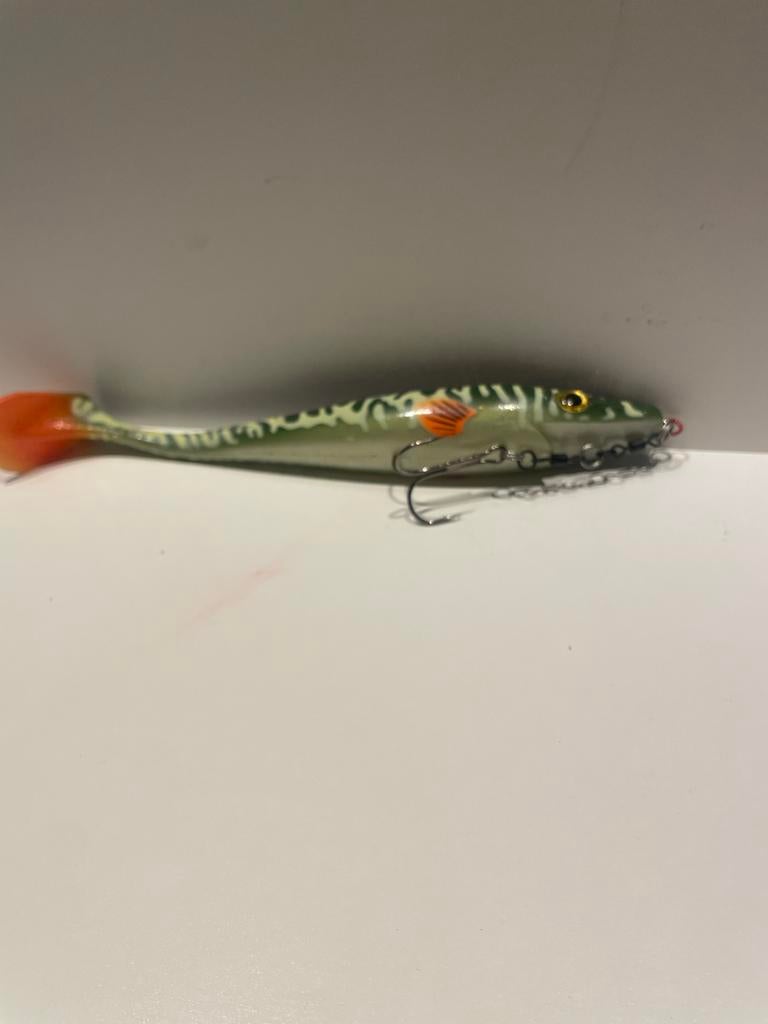 Pigtail Shad met stinger, Watersport en Boten, Ophalen of Verzenden, Gebruikt, Kunstaas