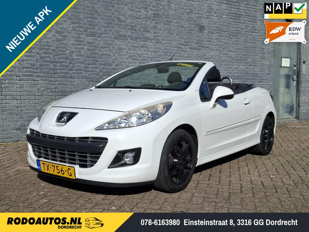 Peugeot 207 CC 1.6 VTi Griffe Navi/Airco/Boekjes 119dkm ✅, Euro 5, Gebruikt, 4 cilinders, Cabriolet