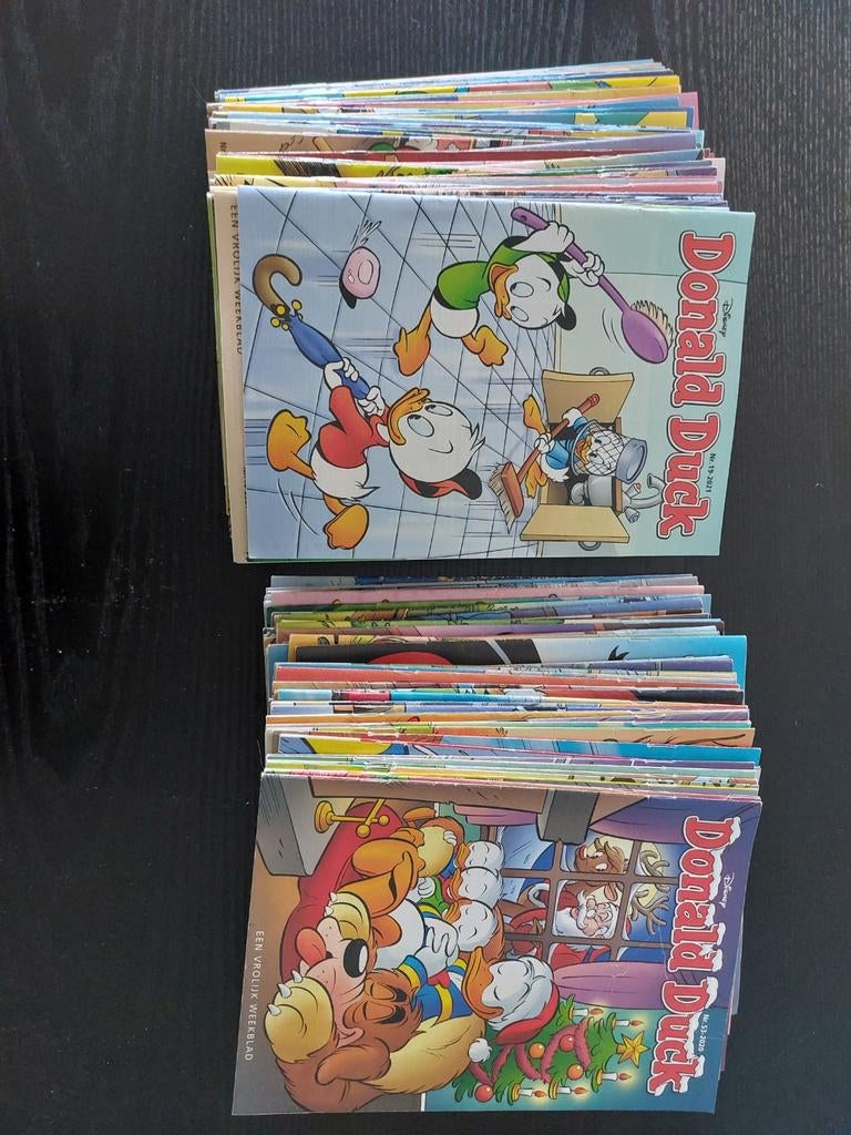 Donald Duck weekblad, 2 jaargangen, Verzamelen, Tijdschriften, Kranten en Knipsels, Ophalen, 1980 tot heden, Tijdschrift