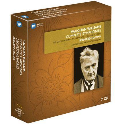Ralph Vaughan Williams: Symphonien Nr.1-9 7 CDs, Cd's en Dvd's, Cd's | Klassiek, Ophalen of Verzenden, Classicisme, Zo goed als nieuw