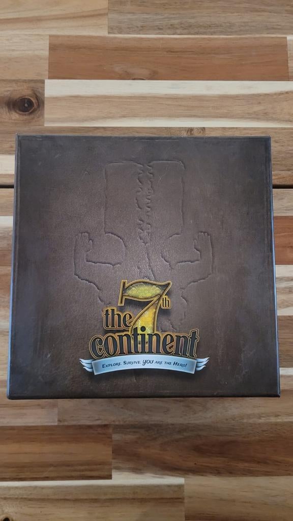 The 7th Continent bordspel, Ophalen of Verzenden, Zo goed als nieuw