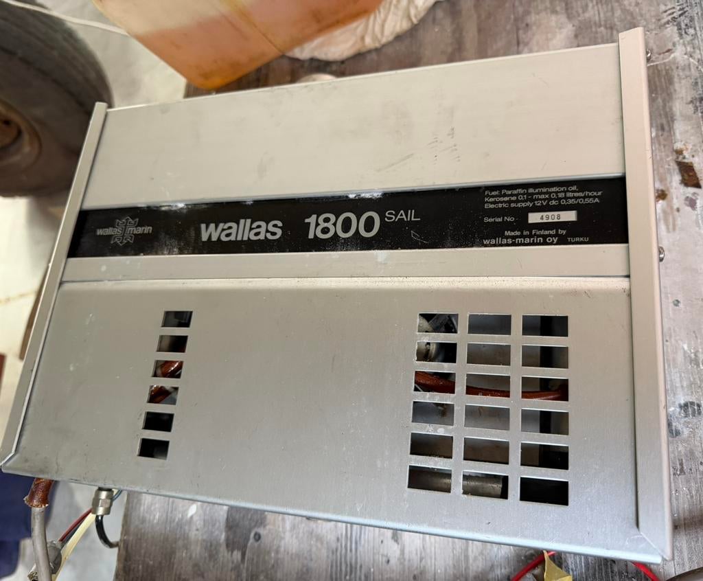 Wallas 1800 sail kachel, Ophalen, Zo goed als nieuw, Motor en Techniek, Zeilboot of Motorboot