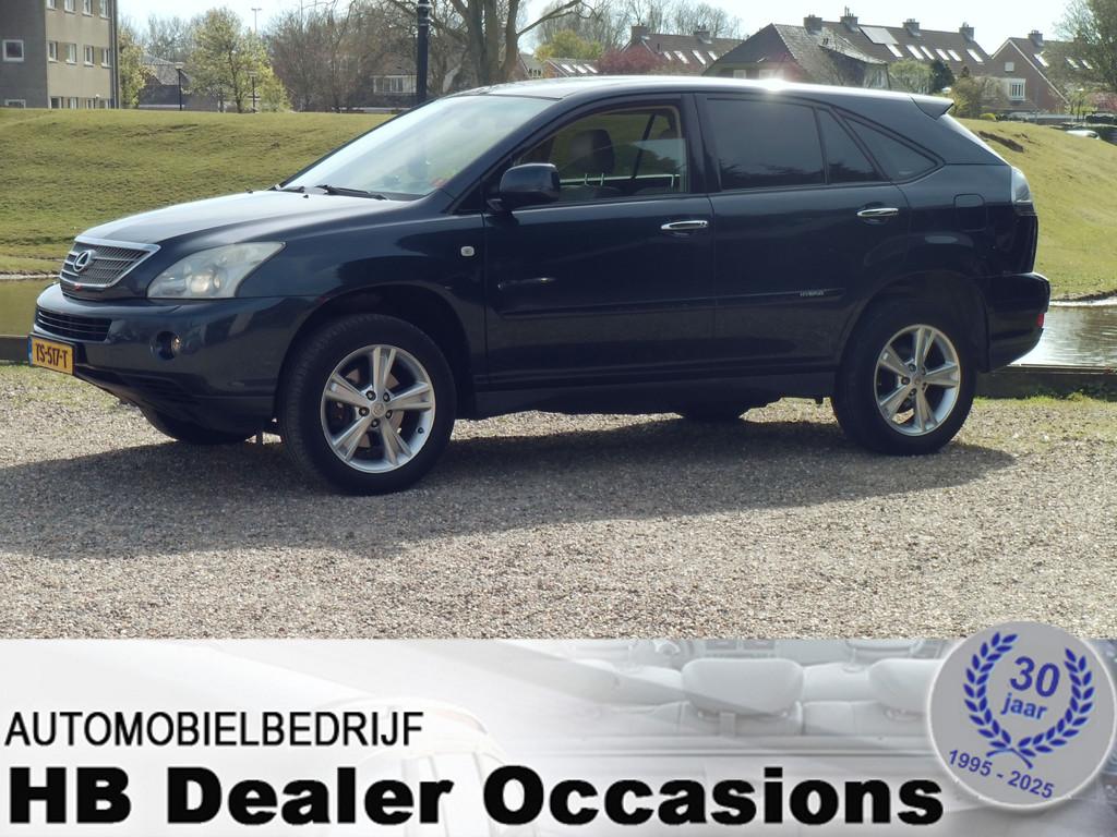 Lexus RX 400h Edition Hybride - Airco - Navigatie - Leer, Automaat, 3311 cc, Beige, Blauw
