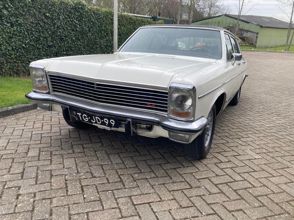 Opel Diplomat 5.4 Mooie auto., Auto's, Oldtimers, Wit, 5356 cc, Particulier, Sedan