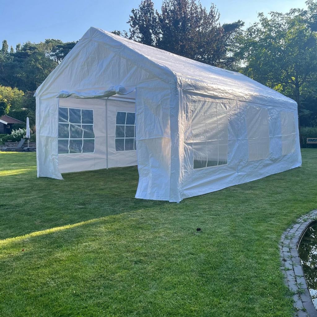 Partytent semi professioneel 4x6, Ophalen, Gebruikt, Partytent, 2 meter of meer