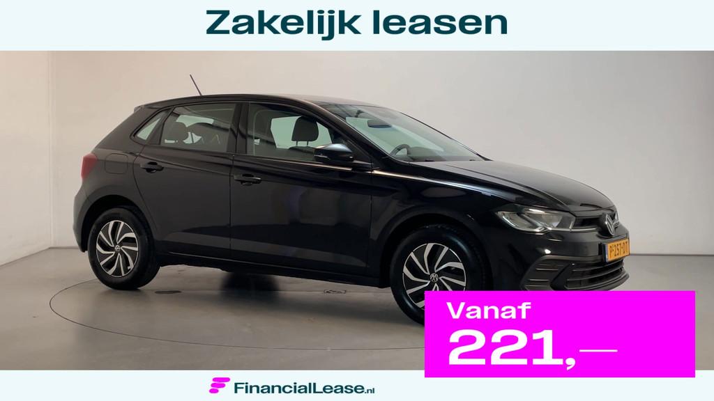 Volkswagen Polo 1.0 TSI Go Virtual Cockpit Parkeersensoren A, Voorwielaandrijving, Stof, Gebruikt, Met garantie (alle)