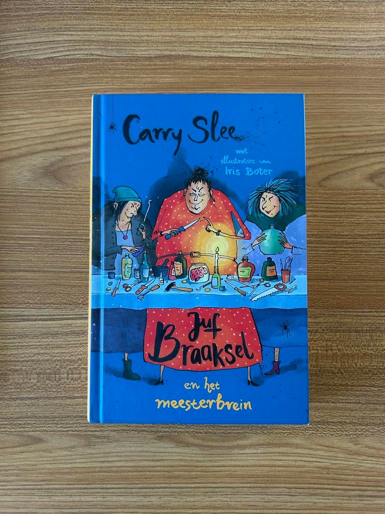 Juf Braaksel en het meesterbrein - Carry Slee, Boeken, Kinderboeken | Jeugd | onder 10 jaar, Ophalen of Verzenden, Zo goed als nieuw
