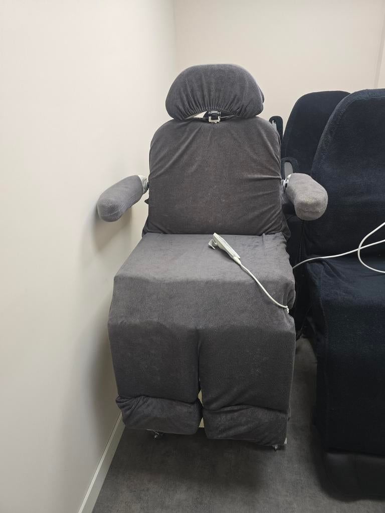 Pedicure stoel, Ophalen